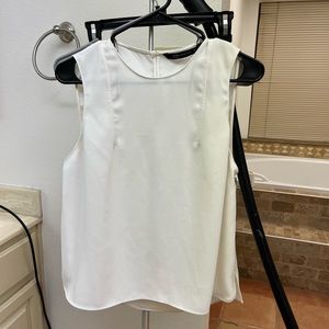Zara tank blouse white